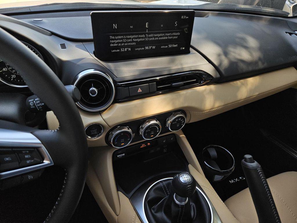 new 2025 Mazda MX-5 Miata RF car, priced at $38,600