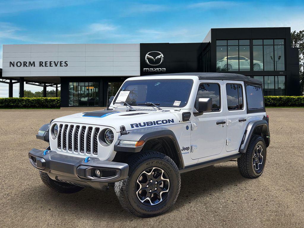 used 2022 Jeep Wrangler Unlimited 4xe car, priced at $32,400