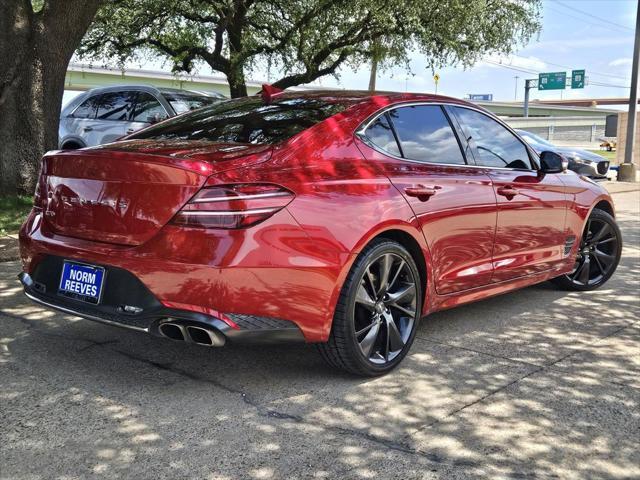 used 2023 Genesis G70 car, priced at $30,000