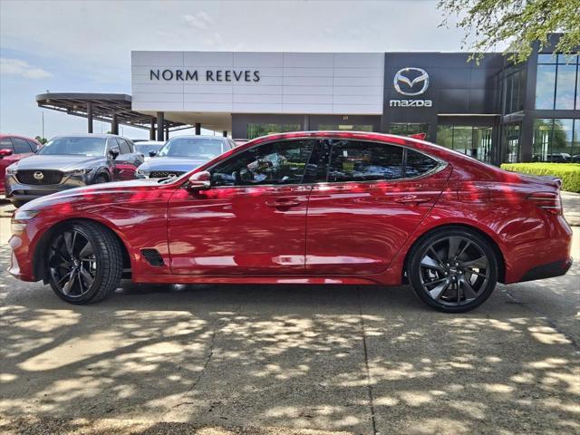 used 2023 Genesis G70 car, priced at $30,000