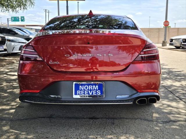 used 2023 Genesis G70 car, priced at $30,000