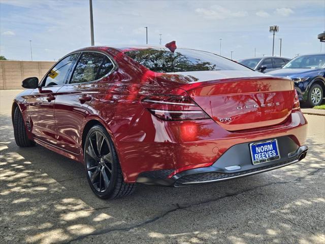 used 2023 Genesis G70 car, priced at $30,000