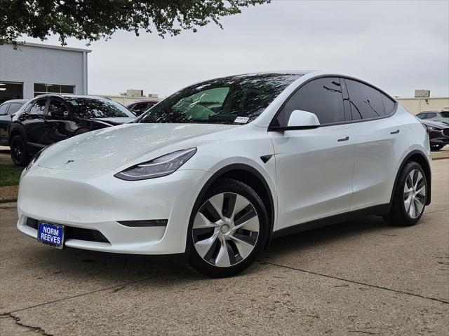 used 2021 Tesla Model Y car, priced at $27,000
