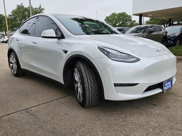 used 2021 Tesla Model Y car, priced at $27,000