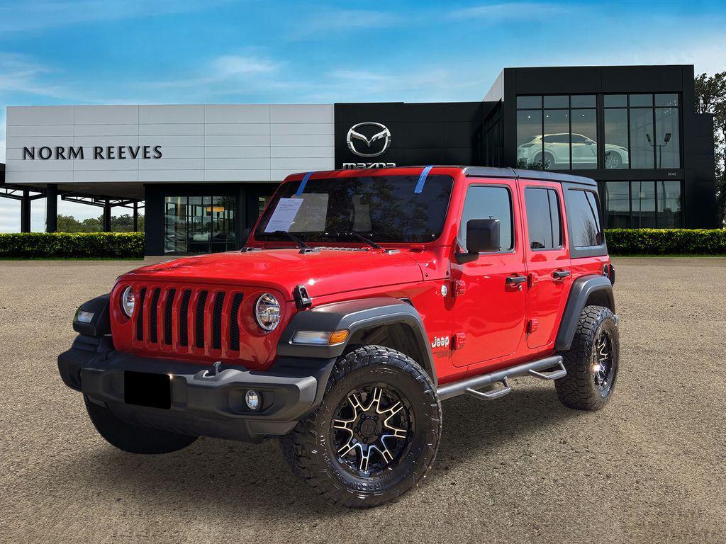 used 2020 Jeep Wrangler Unlimited car, priced at $25,450
