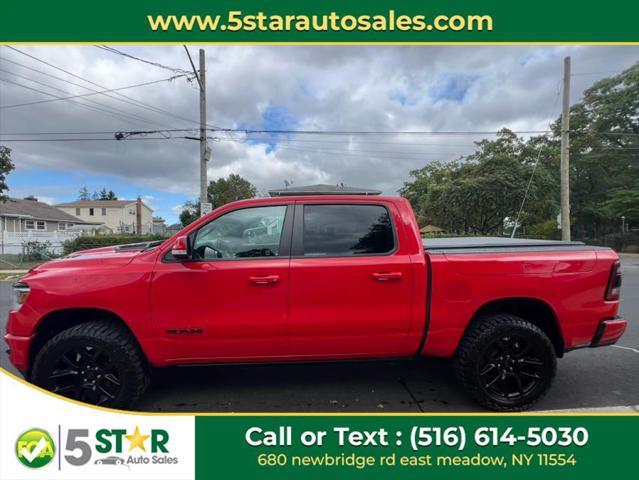 used 2021 Ram 1500 car, priced at $35,400