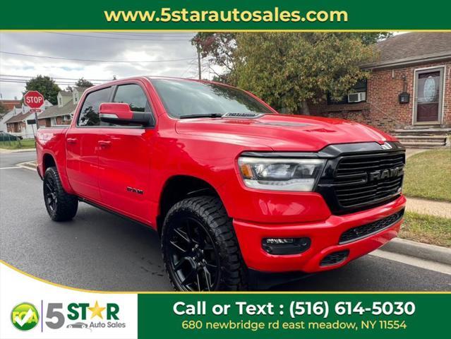 used 2021 Ram 1500 car, priced at $35,400