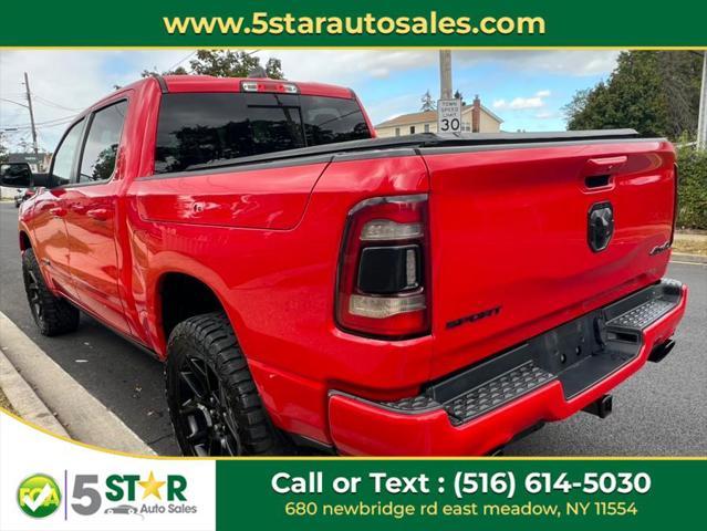 used 2021 Ram 1500 car, priced at $35,400