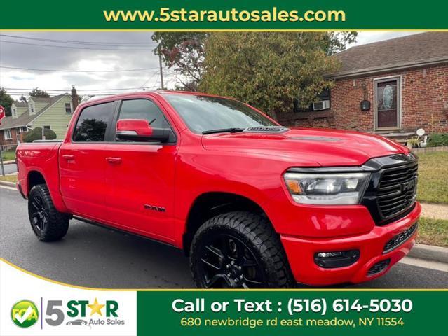 used 2021 Ram 1500 car, priced at $35,400