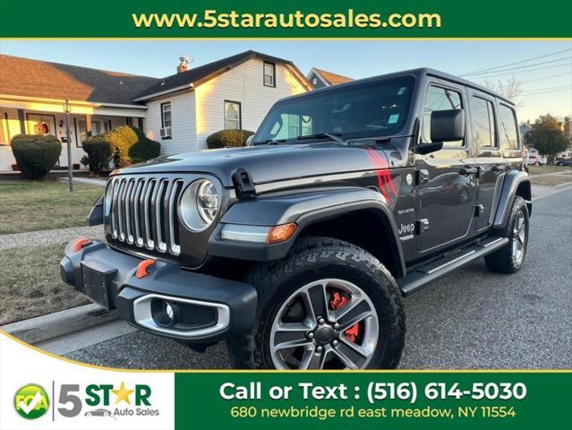 used 2021 Jeep Wrangler Unlimited car, priced at $30,900