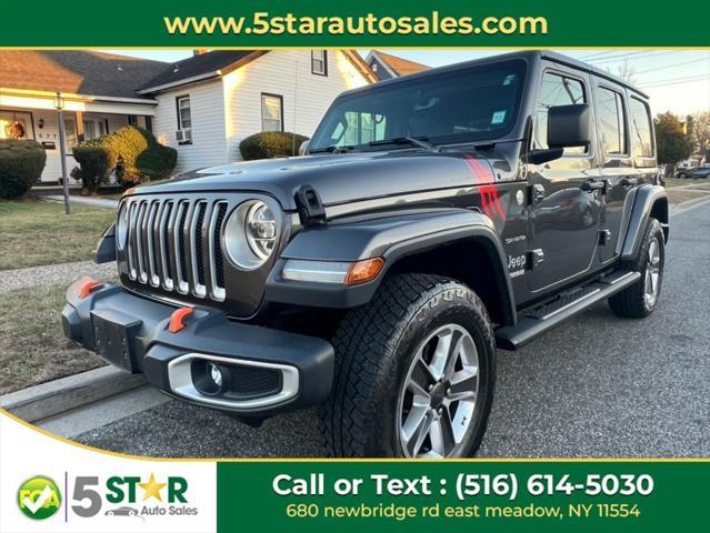 used 2021 Jeep Wrangler Unlimited car, priced at $30,900