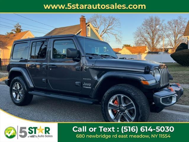 used 2021 Jeep Wrangler Unlimited car, priced at $30,900