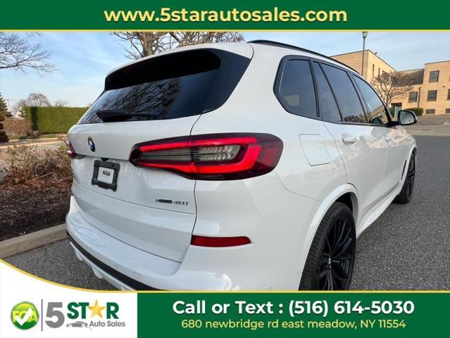 used 2021 BMW X5 car, priced at $35,200