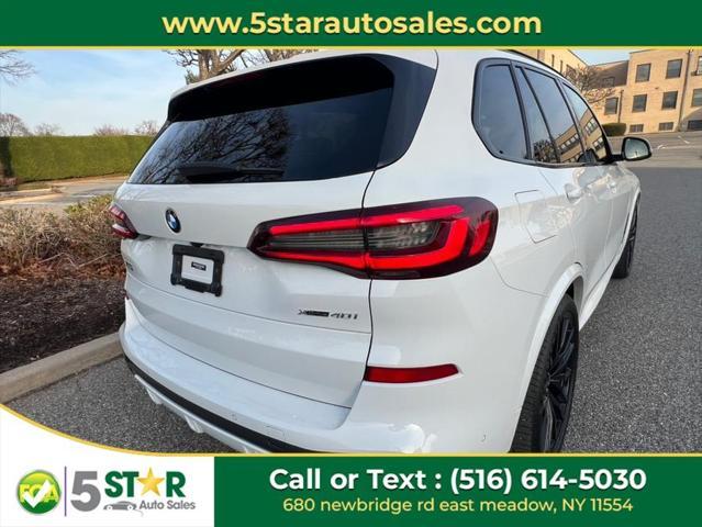 used 2021 BMW X5 car, priced at $35,200