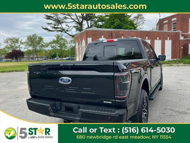 used 2021 Ford F-150 car, priced at $35,800