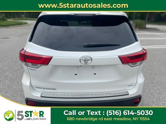used 2019 Toyota Highlander car, priced at $19,650