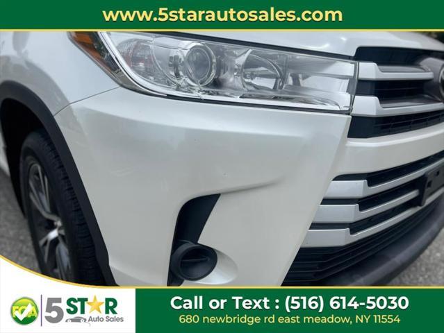 used 2019 Toyota Highlander car, priced at $19,650