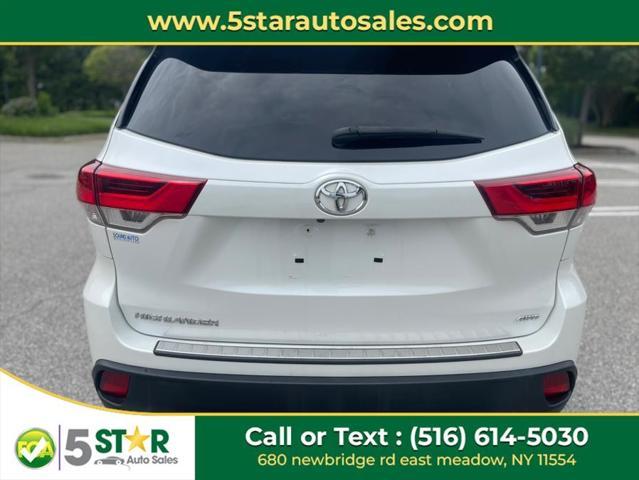 used 2019 Toyota Highlander car, priced at $19,650