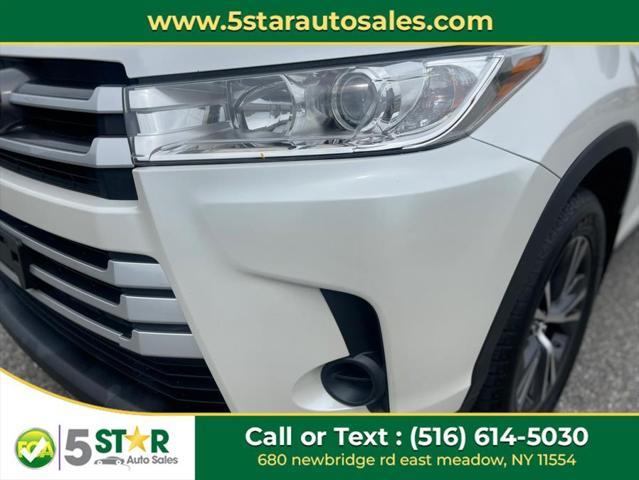 used 2019 Toyota Highlander car, priced at $19,650