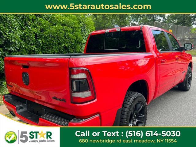 used 2022 Ram 1500 car, priced at $42,929