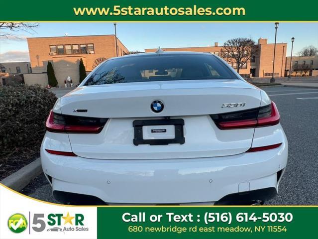 used 2021 BMW 330 car, priced at $24,700