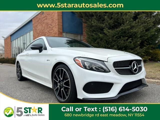 used 2017 Mercedes-Benz AMG C 43 car, priced at $27,311