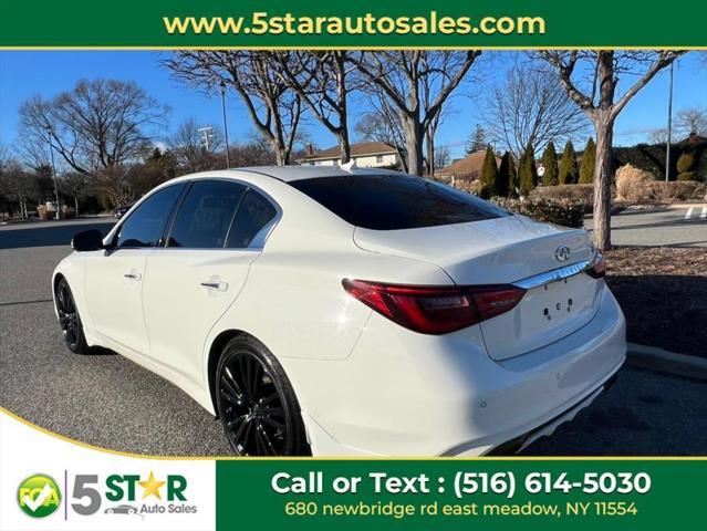 used 2022 INFINITI Q50 car