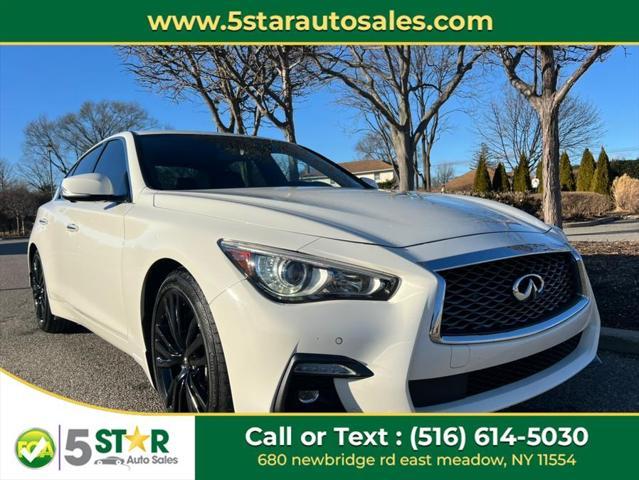 used 2022 INFINITI Q50 car