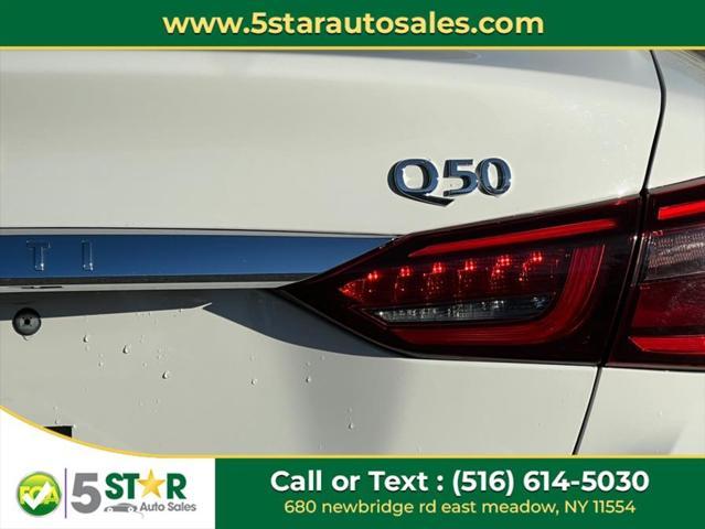 used 2022 INFINITI Q50 car