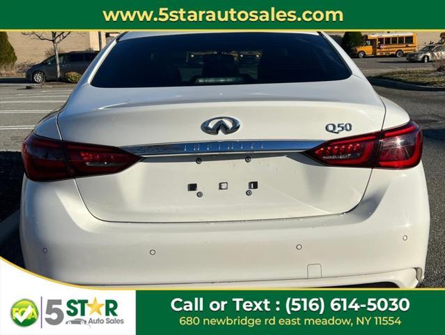 used 2022 INFINITI Q50 car