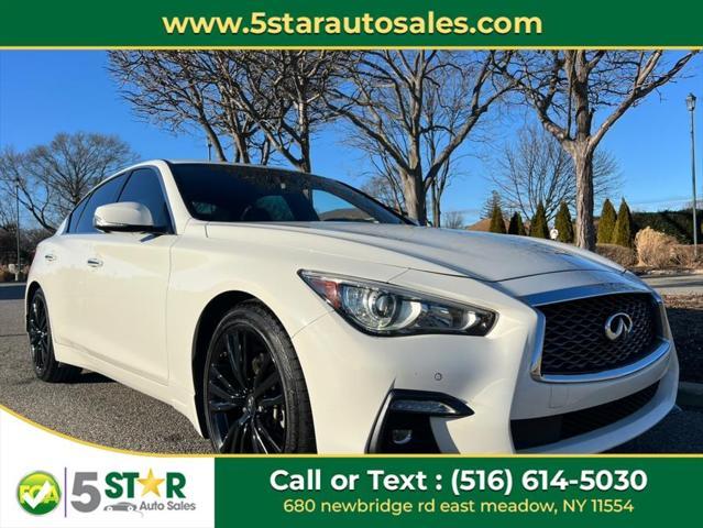 used 2022 INFINITI Q50 car