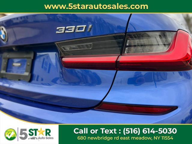 used 2021 BMW 330 car, priced at $26,900