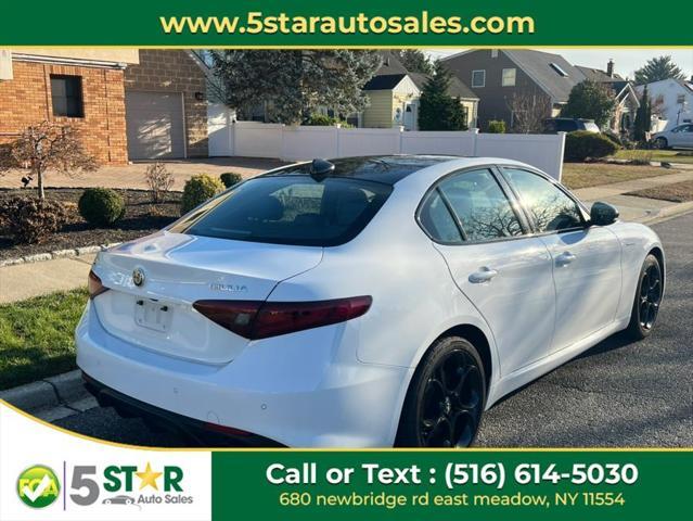 used 2022 Alfa Romeo Giulia car, priced at $18,900