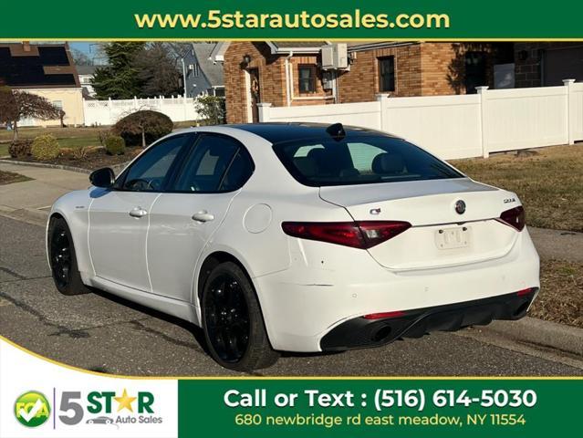 used 2022 Alfa Romeo Giulia car, priced at $18,900