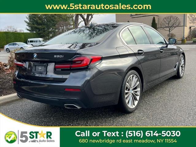 used 2021 BMW 530 car, priced at $20,300