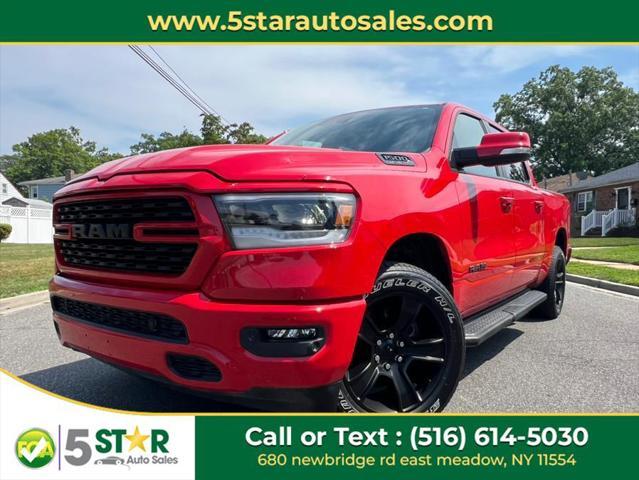 used 2022 Ram 1500 car, priced at $35,900