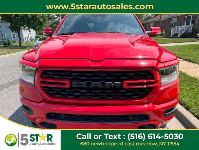 used 2022 Ram 1500 car, priced at $35,900