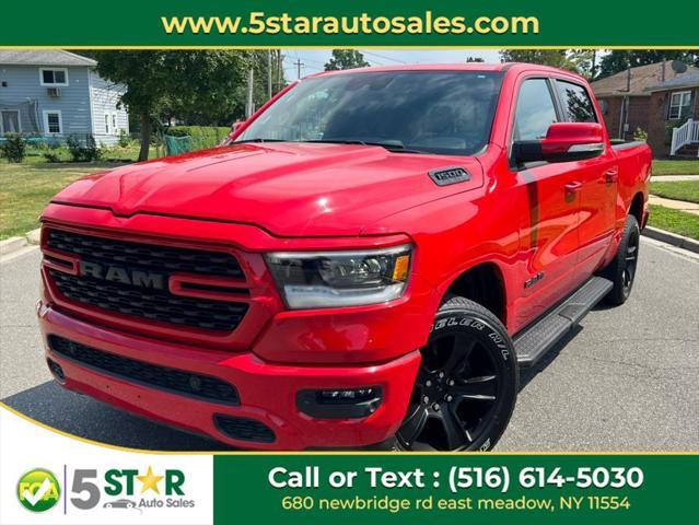 used 2022 Ram 1500 car, priced at $35,900