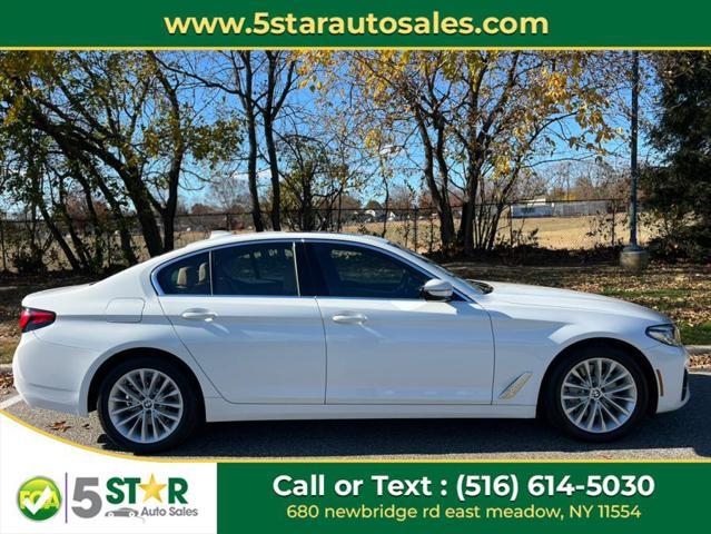 used 2021 BMW 530 car, priced at $21,900