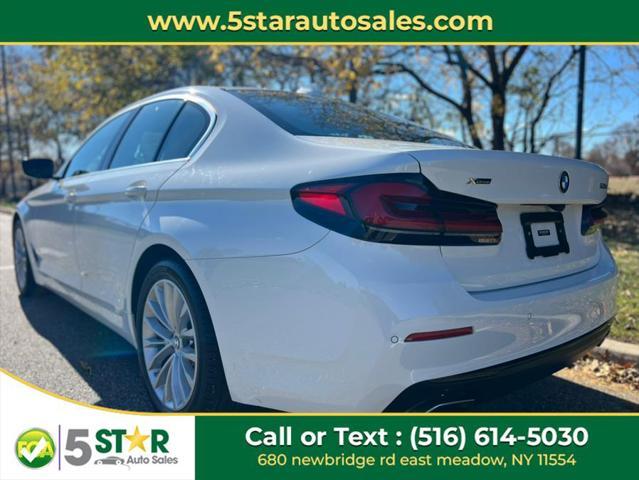 used 2021 BMW 530 car, priced at $21,900