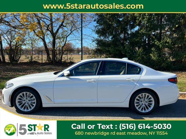 used 2021 BMW 530 car, priced at $21,900