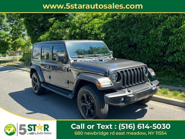 used 2021 Jeep Wrangler Unlimited car, priced at $29,800