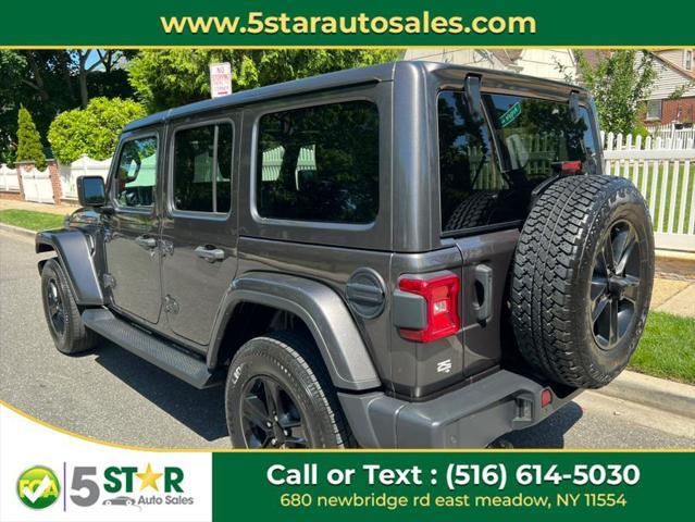 used 2021 Jeep Wrangler Unlimited car, priced at $29,800