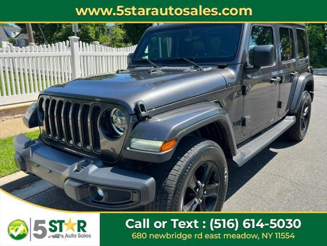 used 2021 Jeep Wrangler Unlimited car, priced at $29,800