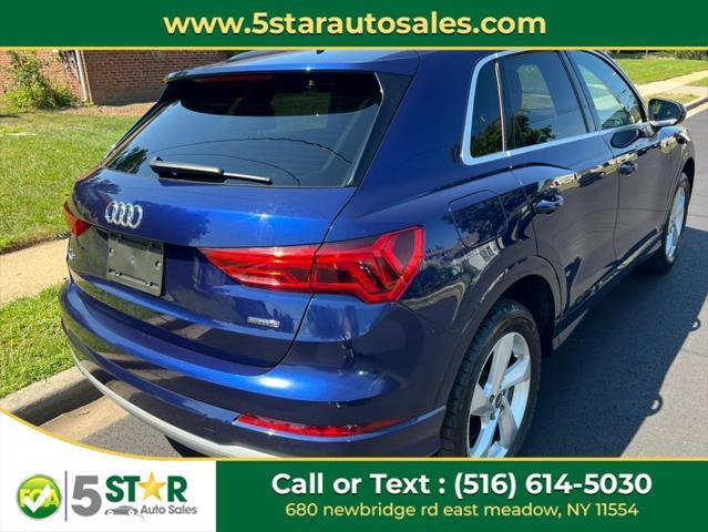 used 2021 Audi Q3 car, priced at $16,800