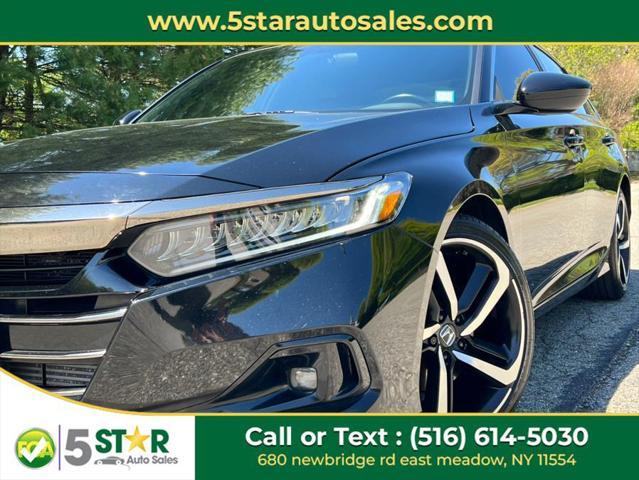 used 2021 Honda Accord car, priced at $22,207