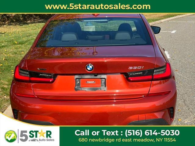 used 2021 BMW 330 car, priced at $26,900