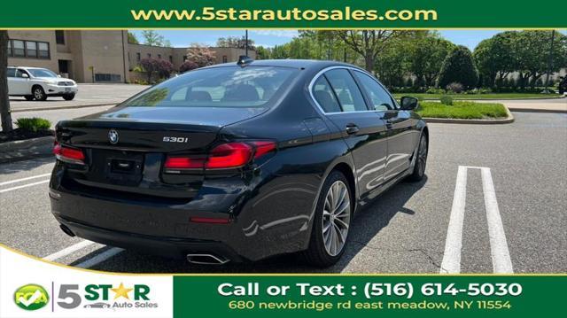 used 2022 BMW 530 car