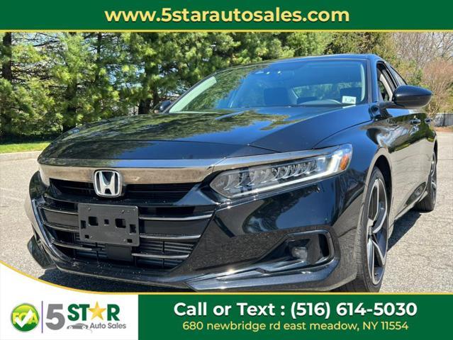 used 2021 Honda Accord car, priced at $23,311