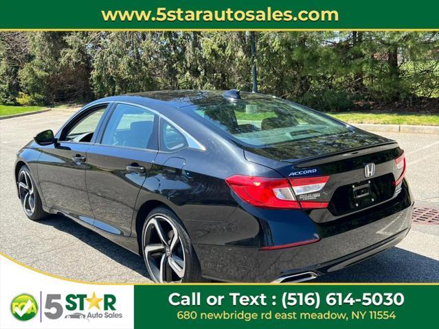 used 2021 Honda Accord car, priced at $23,311